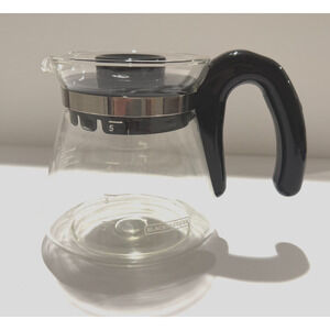 BLACK & DECKER 5-Cup Replacement Glass Carafe Coffee Pot Removable Lid